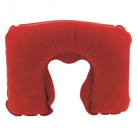 Coussin de voyage rouge