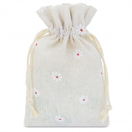 Sac en coton fleurs