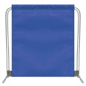 Sac isotherme bleu avec cordons, détail pratique pour événements et célébrations
