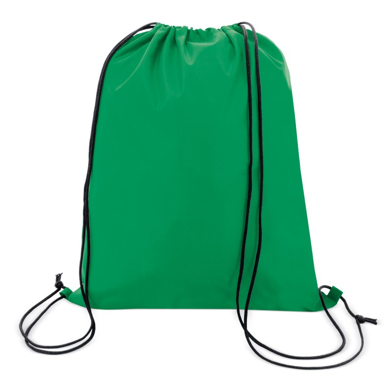 Sac à dos en polyester avec cordon de fermeture léger et pratique