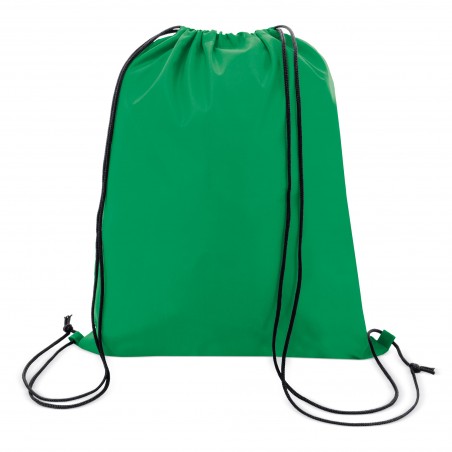 Sac à dos en polyester avec cordon de fermeture léger et pratique