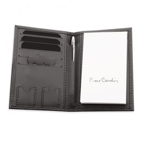 Bloc notes stylo et porte carte cannes pierre cardin