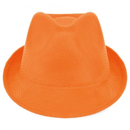 Chapeau orange haut de gamme