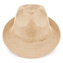 Chapeau à large bord marron