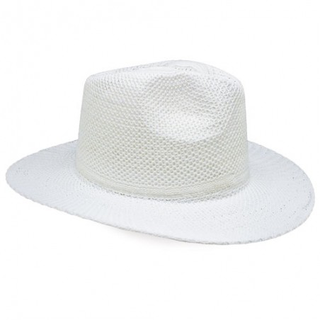 Chapeau indien blanc