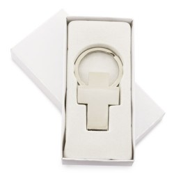 Porte-clés Croix en Métal