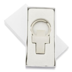 Porte-clés Croix en Métal