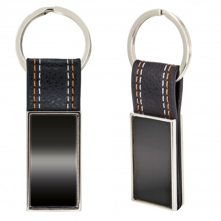Porte-clés métallique blacky