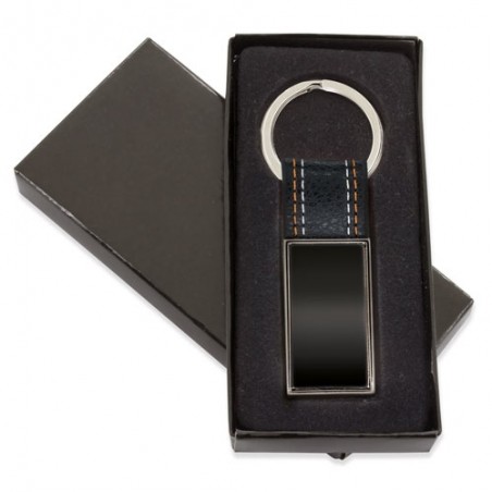 Porte-clés métallique blacky