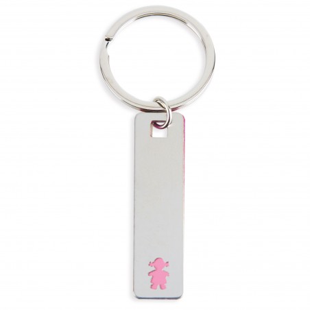 Porte-clés allongé fille
