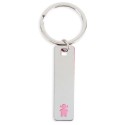 Porte-clés allongé fille