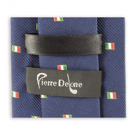 Cravate drapeau italie