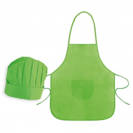 Ensemble de tablier et de toque enfant