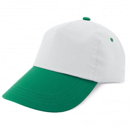 Casquette velcro bicolore