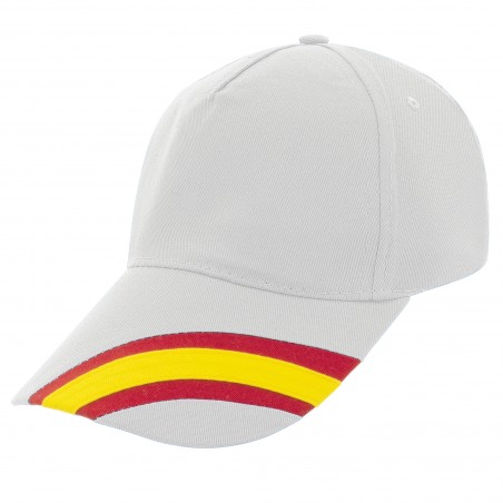 Casquette nationale 5 panneaux bl