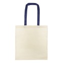 Sac en coton avec une anse colorée