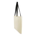 Sac en coton avec une anse colorée