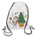 Sac à dos pour enfant avec crayons de Noël