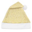 Bonnet de Noël doré
