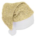 Bonnet de Noël doré