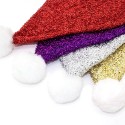 Bonnet de Noël doré