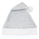 Bonnet de Noël argenté