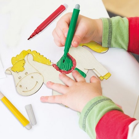 Figuras en bois pour enfants à peindre