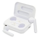 Ecouteurs bluetooth blanc dans la boîte