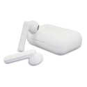 Ecouteurs bluetooth blanc dans la boîte