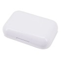 Ecouteurs bluetooth blanc dans la boîte