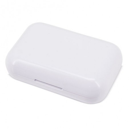 Ecouteurs bluetooth blanc dans la boîte