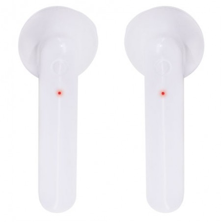 Ecouteurs bluetooth blanc dans la boîte