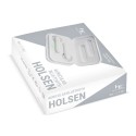 Ecouteurs bluetooth blanc dans la boîte