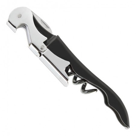 Tire-bouchon à Double Levier avec Ouvre-bouteille Design Ergonomique et Efficace