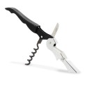Tire-bouchon à Double Levier avec Ouvre-bouteille Design Ergonomique et Efficace