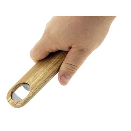 Ouvre-bouteille barman en bois soltouch