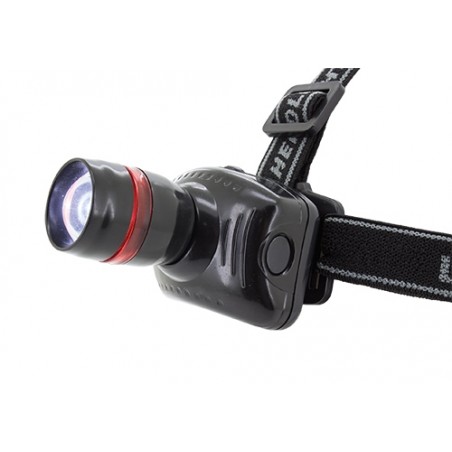 Lampe frontale zoom 4 fonctions
