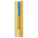étui à stylo en carton recyclé design bambou
