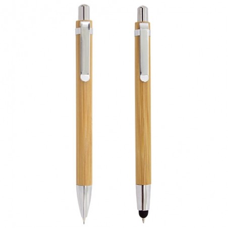 Set de stylo et porte-mine en bambou élastique