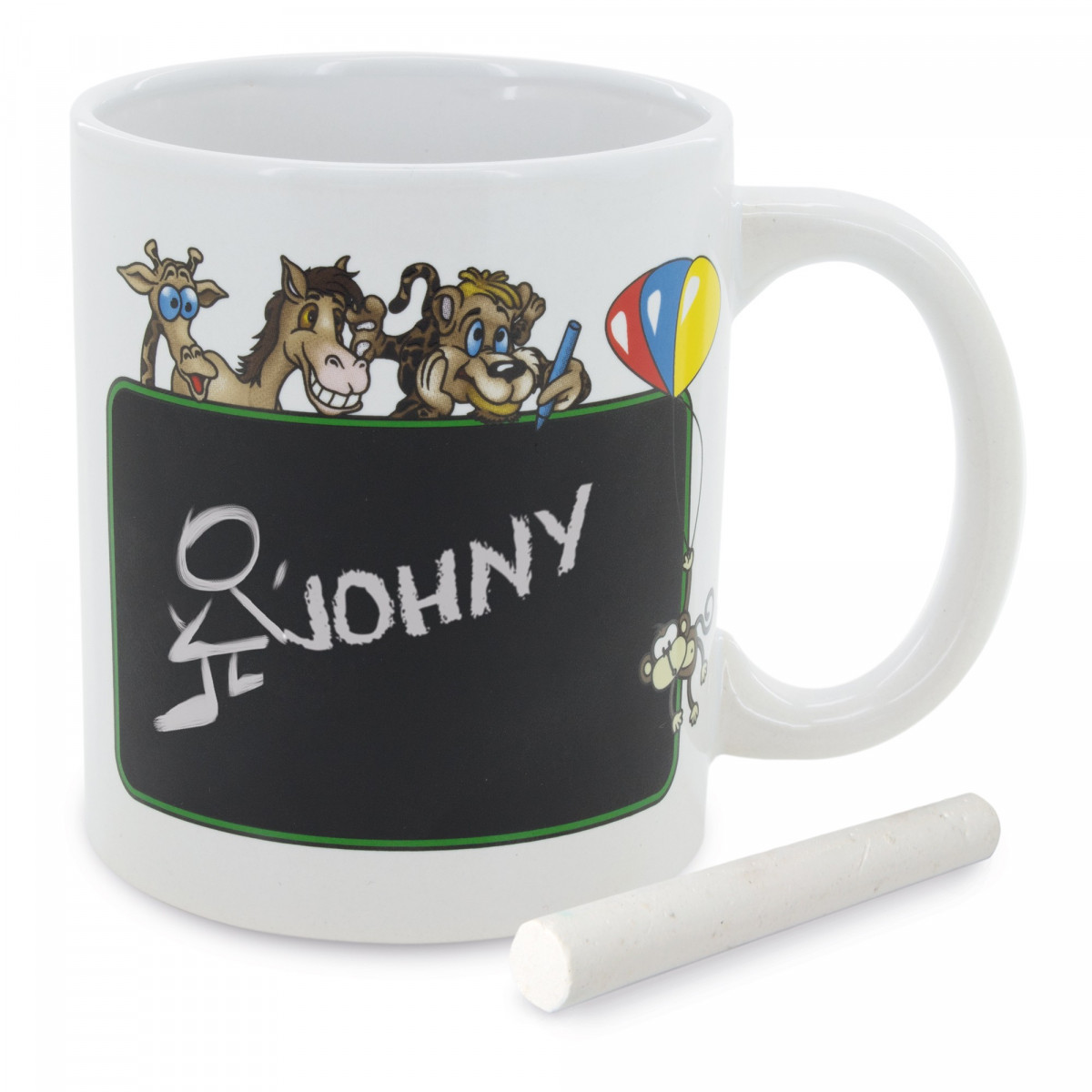 Tasse de fête tableau noir