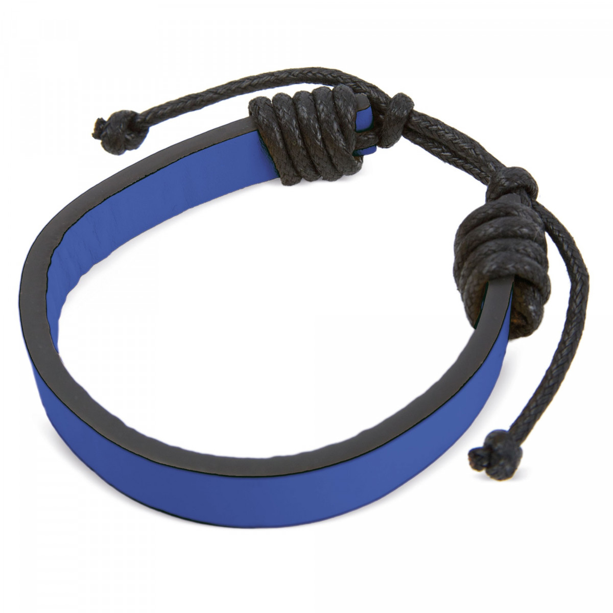 Bracelet Ajustable en Similicuir et Cordon Détail pour Invités