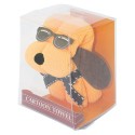 Serviette chiot soleil orange