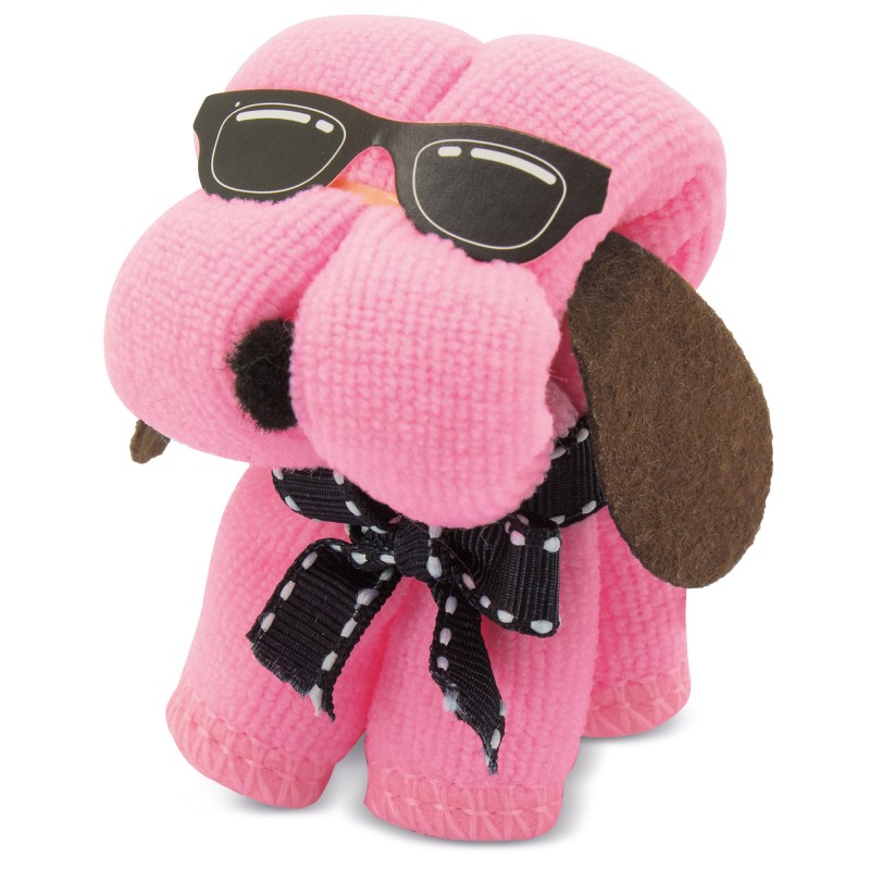 Serviette Pour Chien Rose Fluo Serviette Pour Chien Rose Fluo