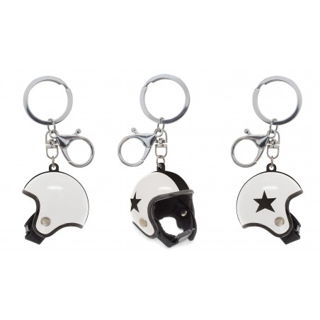 Porte-clés casque classique