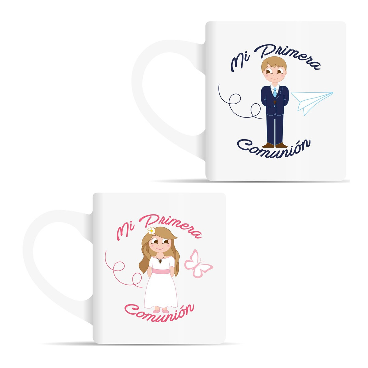 Tasse ma première communion enfant et fille