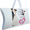 Coffret de mariage : carnet, stylo et sac à main pour vos invités