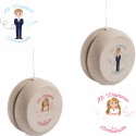 Yoyo en bois pour communion