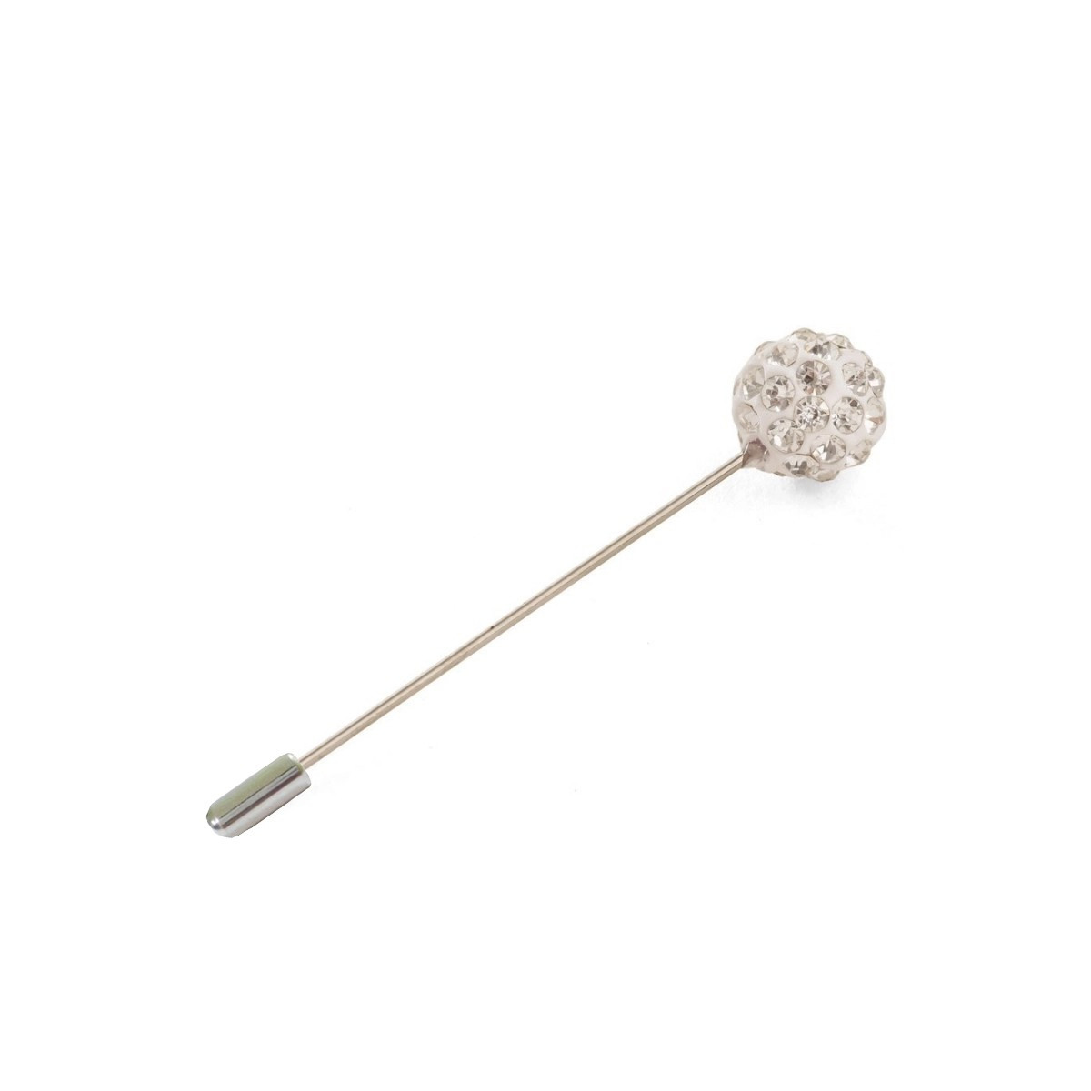 épingle de mariage brillante avec capuchon