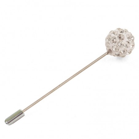 Épingle de mariage brillante avec capuchon