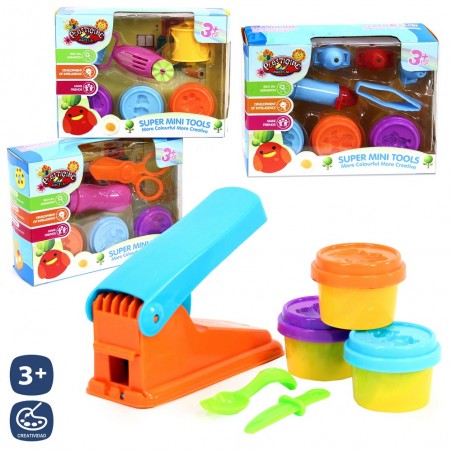 Boîte Plasticine S 3 Avec Moules Et Acc. 4 Mois